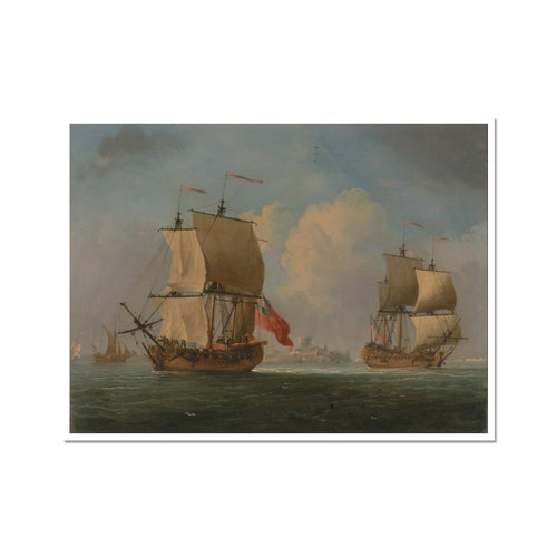 British Maritime Painting Art Print