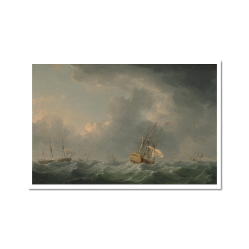 English Ships Running before a Gale | Charles Brooking | 1759