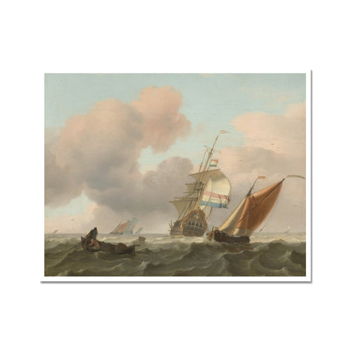 Rough Sea with Ships | Ludolf Bakhuizen | 1697