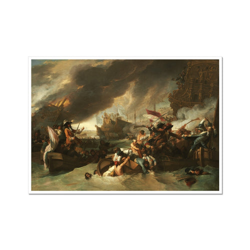 The Battle of La Hogue | Benjamin West | 1778