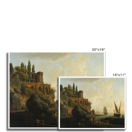 Italian Harbour Scene | Claude-Joseph Vernet | 1746