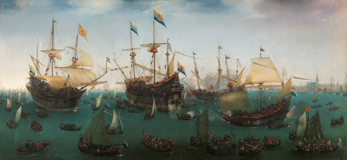The Return to Amsterdam of the Second Expedition to the East Indies | Hendrik Cornelisz Vroom | 1599