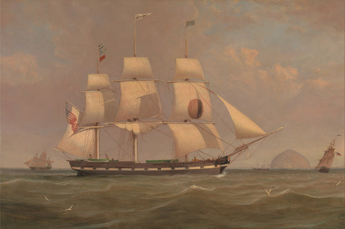 The Black Ball Line Packet Ship 'New York' | William Clark | 1836