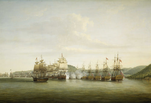 Battle of St. Lucia | Dominique Serre l' Ancien | 1780