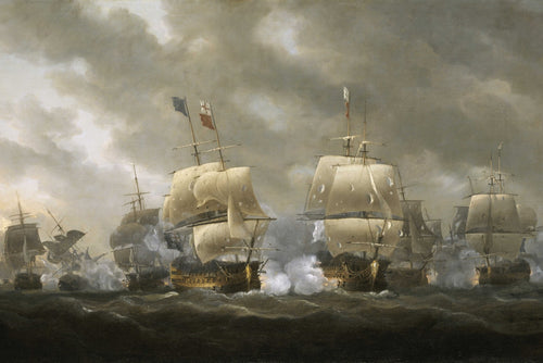 The Battle of Quiberon Bay, 20 November 1759 |  Nicholas Pocock | 1812