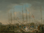 Hussars Embarking at Deptford | William Anderson | 1793