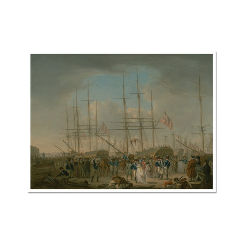 Hussars Embarking at Deptford | William Anderson | 1793