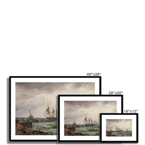 Ships Near the Coast | Carl Neumann | 1867