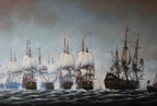 The Battle of Køge Bay | Johan Jens Neumann | 1902