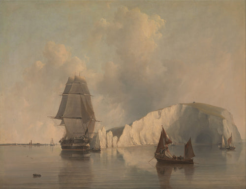 Off the Needles, Isle of Wight | Edward William Cooke  | 1845