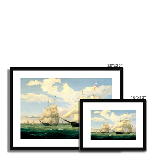 The Ships "Winged Arrow" and "Southern Cross" | Fitz Henry Lane | 1853