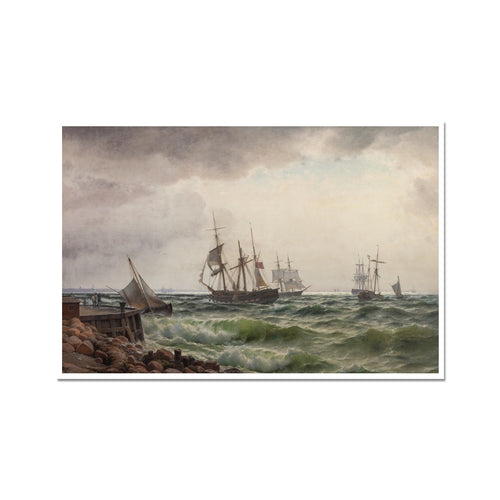 Ships Near the Coast  | Carl Neumann | 1867