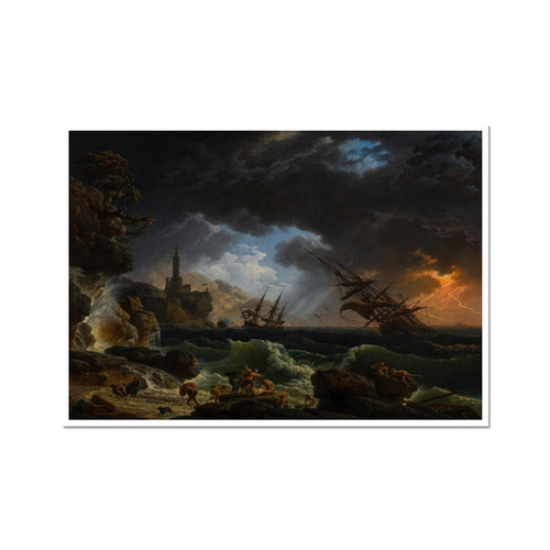 Shipwreck in Stormy Seas | Claude - Joseph Vernet  | 1773