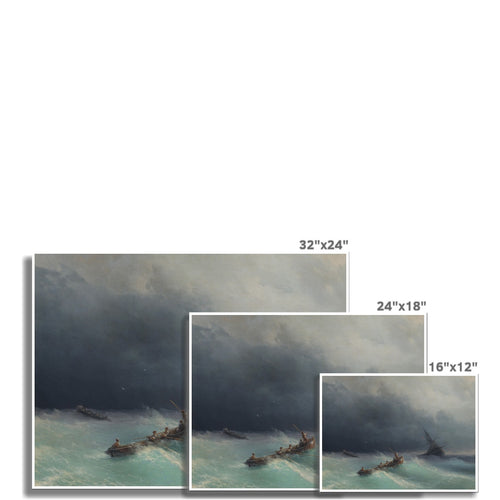 Storm at Sea | Ivan Aivazovsky | 1873