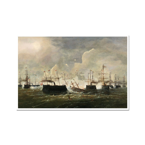 Naval Battle Near Lissa | Josef Püttner | 1870