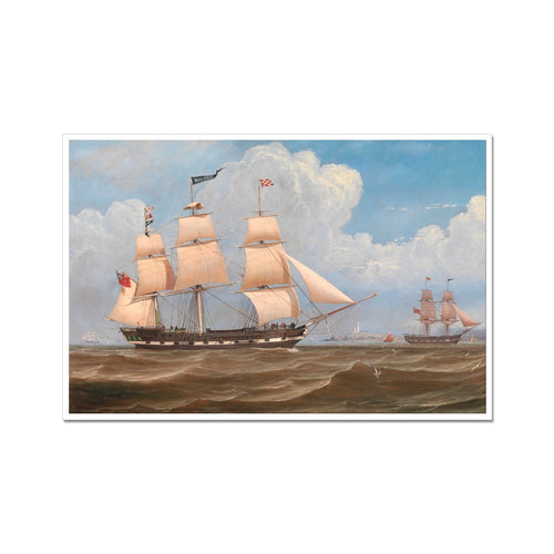 The English Merchant Ship 'Malabar' | William Clark | 1836