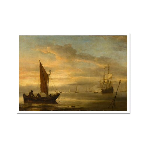 Sunset at Sea | Willem van de Velde the Younger | 1680