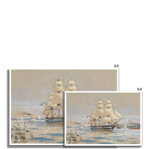 Historical Maritime Paintings Art Prints