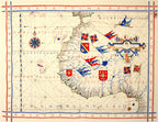 Portuguese Nautical Chart | Fernão Vaz Dourado | 1571