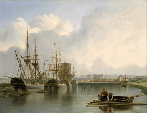 Shipping off Bristol | Joseph Walter | 1834