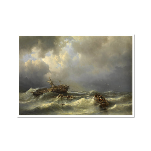 Shipwreck | Henri Adolphe Schaep | 1857