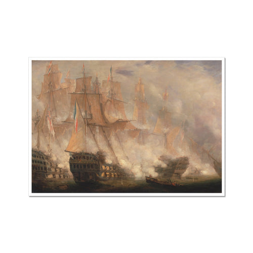 The Battle of Trafalgar | John Christian Schetky | 1841