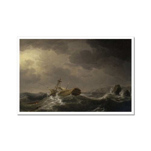 Ship Wrecked on a Rocky Coast | Charles Brooking | 1750