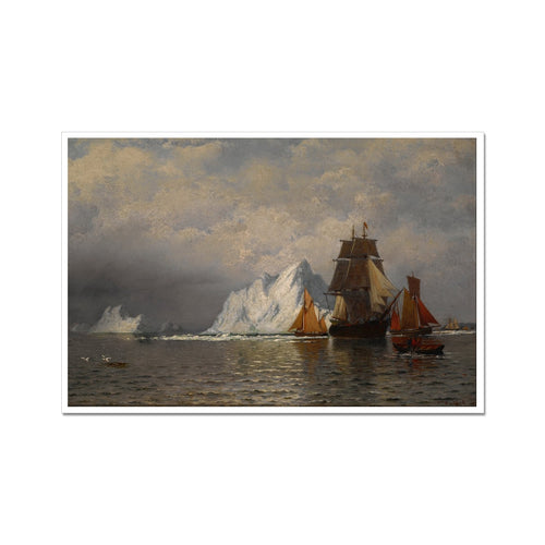 Whaler and Fishing Vessels near the Coast of Labrador | William Bradford | 1880