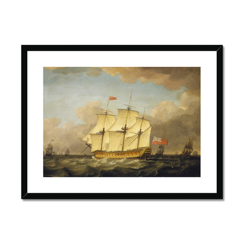 The 'Victory' Leaving the Channel | Monamy Swaine | 1795