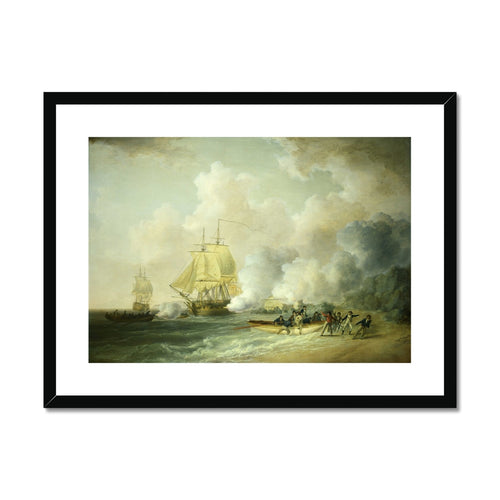 The Capture of Fort Louis, Martinique | William Anderson | 1795