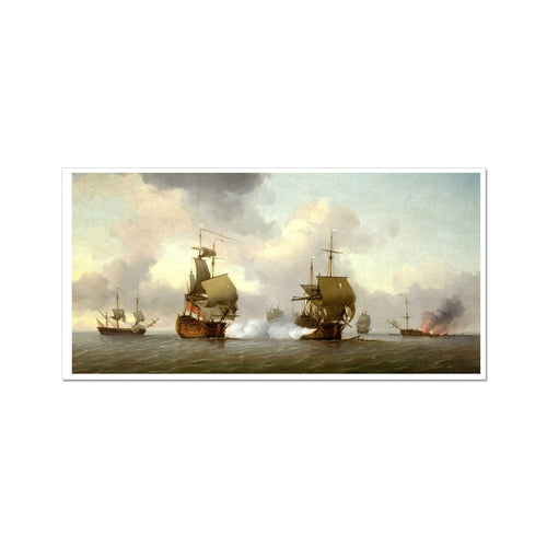 The Capture of the Spanish Ship 'Glorioso' | Charles Brooking | 1747