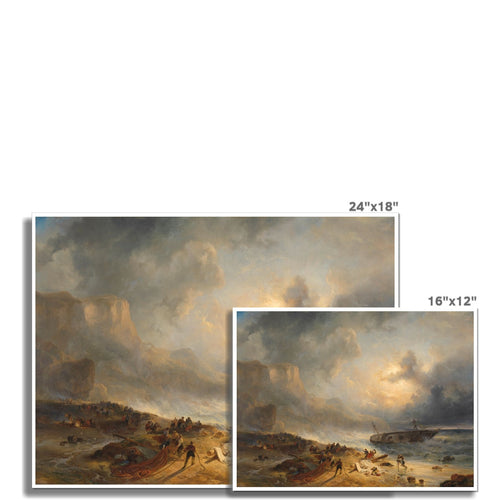 Shipwreck off a Rocky Coast | Wijnand Nuijen | 1837