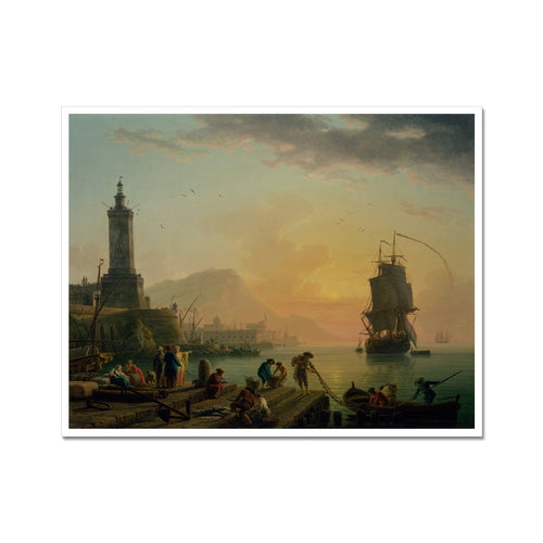 A Calm at a Mediterranean Port | Claude-Joseph Vernet | 1770