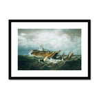 Shipwreck off Nantucket | William Bradford | 1861