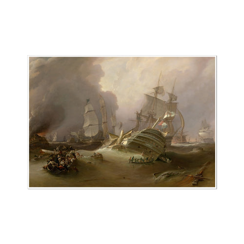 The Day after the Battle of Trafalgar | Richard Brydges Beechey | 19th Century