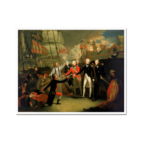 Nelson Receiving the Surrender of the 'San Josef' at the Battle of Cape St Vincent | Daniel Orme | 1799