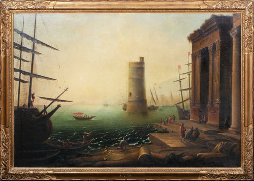 Classical Harbour Landscape | Claude Lorrain | 17th / 18th Century